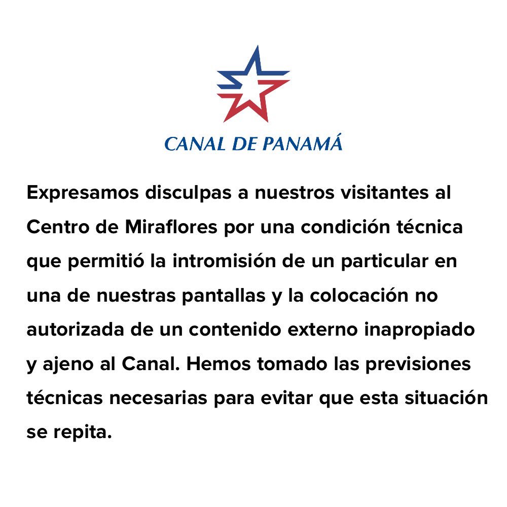 ACP se pronuncia por video donde se veía una imagen pornográfica